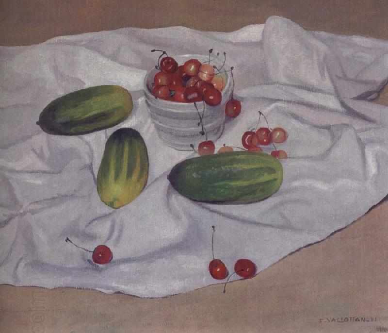 Felix Vallotton Still life with Cucumbers oil painting picture